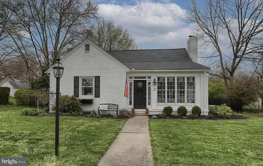 Home Sweet Home to downtown Hershey!! Delightful, nicely updated in town Derry Township home in an amazing convenient location - walk to schools, stores, restaurants, library, pool & more. New vinyl plank flooring throughout most of home. Renovated kitchen features new cabinets, marble countertops, tile backsplash & stainless steel appliances. Spacious living room features crown molding, wood burning fireplace and a barn slider door leading out to a bright and cheerful sunroom for your morning coffee. Spacious second floor primary bedroom with private half bath and tons of storage space. Partially finished recreational room in the lower level adds a nice amount of living space to home. Other updates include new windows throughout, central air and a detached garage for storage. Large rear deck overlooks a nice, iron fenced level yard which is perfect for Hershey smores around a fire pit. Minutes to Hershey Medical Center!