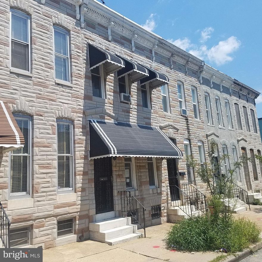 Wonderful chance to own this value priced home.  Enjoy nice room sizes, wood floors, and ample rear yard.  The rear yard is perfect for warm weather outdoor living space.  Use the unfinished basement as added storage or finish for more living space.  A convenient location, just blocks from the park and a short drive to Downtown Baltimore!