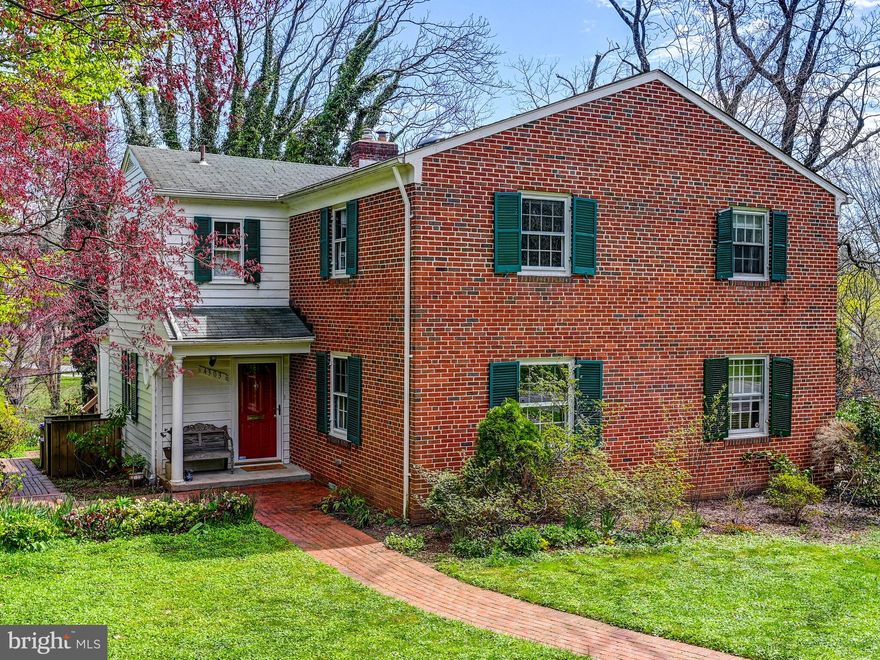 Offer Deadline:  NOON, Sunday, April 14, 2024.  Rarely available parkside semi-detached charmer, beautifully maintained.  So convenient.  So connected to nature.  Walk to shopping, schools, restaurants, parks and more.  Rear deck leads to beautiful brick patio and garden rooms, with stairs cascading down to the Stony Run and Linkwood Park.  Mature surrounding landscape and beautiful perennials make for an outdoor oasis.   Step inside to comfort and charm - formal living room with built ins, connected kitchen and dining room. The cheerful sunroom is flooded with natural light and views of the gardens and stream beyond.  Great flow, with doors leading from both sunroom and kitchen to a spacious wrap around deck, perfect for morning coffee or an afternoon spritz.  Three bedrooms upstairs and a centrally located hall bath, and not one but two linen closets - yay for storage.  More storage above in the attic and below in the lower level, complete with laundry and room for exercise equipment.  Huge bonus is the detached garage.  Rent it out like the owner does, or use it yourself. Come quick!  Note:  Property includes 3 tax parcels - total tax is $5,827.62.