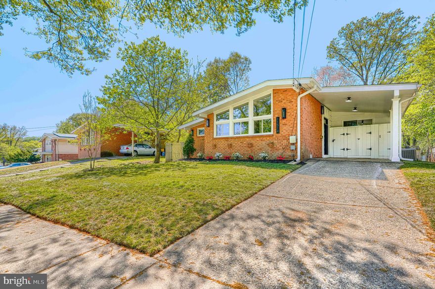 Exceptional fully renovated 5-bedroom, 3 full bathroom home in the sought-after Kemp Mill community of Silver Spring. This residence has been thoughtfully redesigned with attention to detail, offering a seamless blend of modern finishes and functional living. The home features brand new windows, a beautifully updated kitchen equipped with all new appliances, and three fully renovated bathrooms with refined, contemporary design. Bright and open living spaces create an inviting atmosphere, while the well-designed layout provides both comfort and versatility. The expansive lower level adds valuable additional living space, ideal for extended living, guest accommodations, or a private work-from-home environment. The 5-bedroom configuration offers flexibility rarely found in this area. Positioned for convenience, the property offers easy access to I-495, I-95, and Georgia Avenue, providing direct connectivity to Washington, D.C., Bethesda, and Northern Virginia. Located near major employers including the FDA, Holy Cross Hospital, and the University of Maryland, along with nearby parks, shopping, and dining options. Located in an established community with consistent demand, this property presents a well-updated home with modern features and a highly accessible location.