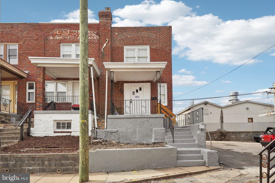 Welcome to 410 Woodcliffe Road, a beautifully renovated end-of-row townhome nestled in the desirable Stonehurst neighborhood of Upper Darby. This charming residence offers 3 bedrooms and 1.5 bathrooms, providing ample space for comfortable living.

Step inside to discover brand-new luxury vinyl plank (LVP) flooring that flows seamlessly throughout the home, enhancing its modern appeal. The updated kitchen is a culinary enthusiast's dream, featuring sleek granite countertops, stainless steel appliances, and a classic white subway tile backsplash. The adjacent dining area is perfect for entertaining or enjoying family meals.

Upstairs, you'll find three generously sized bedrooms, each offering a peaceful retreat. The newly renovated full bathroom boasts contemporary fixtures and finishes, creating a spa-like atmosphere.

Additional highlights include a convenient half bath in the basement, a full basement with laundry facilities, and a welcoming front porch. The property's end-of-row position provides extra privacy and natural light.

Located in Upper Darby, this home offers easy access to local amenities, schools, parks, and public transportation, ensuring a convenient lifestyle.

Don't miss the opportunity to make this meticulously updated townhome your own. Schedule a showing today and experience all that 410 Woodcliffe Road has to offer.
