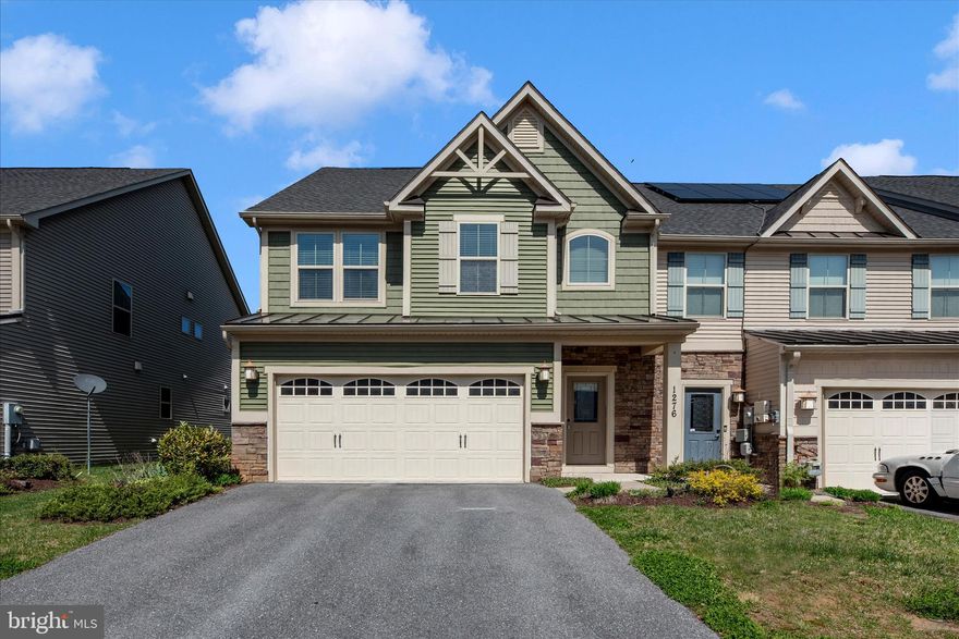 Experience the perfect blend of architectural character and modern luxury in this impeccable Brunswick Crossing home. Your story begins in the stunning main level with two-story cathedral ceilings. The heart of your home is a gourmet kitchen featuring upgraded granite countertops, a designer backsplash, and a butler’s pantry, ideal for effortless entertaining. Enjoy meals in the cozy breakfast area or the eat-in kitchen, perfect for casual dining.

Retreat to the primary bedroom on the main level with bathroom and walk-in closet, or head upstairs to the versatile loft area plus 2  bedrooms -- each with walk-in closets -- and full bathroom. Outside, imagine hosting summer gatherings on your concrete patio within a private, fenced-in yard.

Modern efficiency meets premium comfort with a tankless hot water heater, insulated doors, and Low-E vinyl windows. Beyond your doorstep, you’ll enjoy a premier lifestyle with access to a community center, outdoor community pool, playground, tennis courts, and miles of scenic bike trails. Minutes from US 340 and MD180, 10 minutes from stops along the C&O canal, shops and dining in Brunswick, and just 15 minutes from Harpers Ferry, WV.