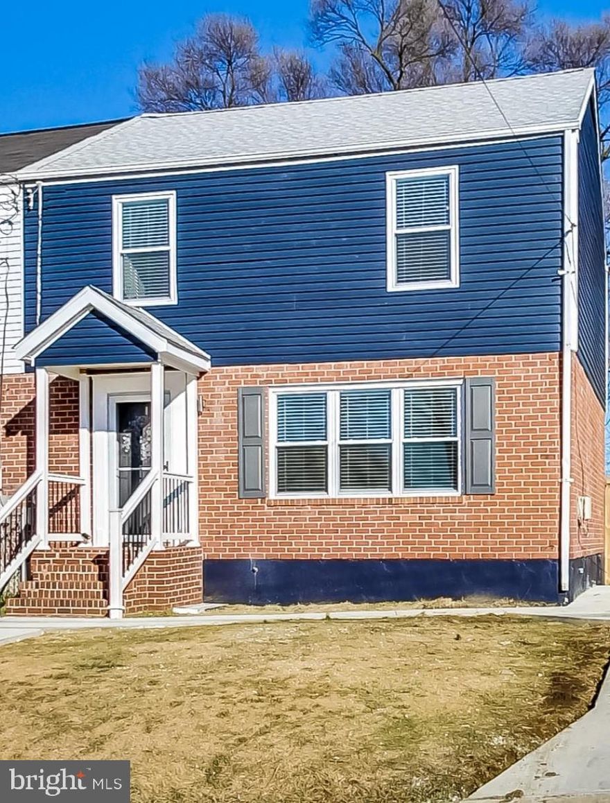 THIS IS THE HOME YOU'VE BEEN LOOKING FOR!!!

This wonderfully renovated townhome has everything you need! Located a few short blocks from the Naylor Road Metro Station, EVERYTHING in this home is BRAND NEW - from the roof to the basement floor!! The home boasts new electrical, plumbing, windows, lighting, floors, stairs, bathrooms, cabinetry, counter tops, and stainless steel appliances. The porch, outside stairs, and driveway are also new.  Furnace and central air were installed in 2021 and hot water heater was installed in 2016. Basement was waterproofed in 2021. There is a large deck and a huge fenced back yard for entertaining. 

The only thing missing from this home is YOU!!