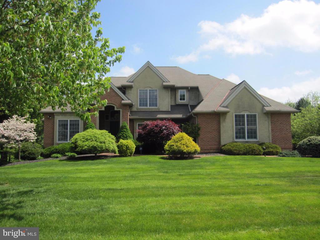 LOCATION, LOCATION, LOCATION!!!    MONDAMIN FARMS     MANHEIM TWP.  SCHOOLS    SITUATED ON OVER A HALF ACRE THIS GORGEOUS PROPERTY IS TUCKED AWAY ON A QUIET STREET AND BACKS UP TO BRIDGE ACRES EQUESTRIAN FARM.  RELAX IN PRIVACY ON THE DECK OR PATIO; ENJOY VIEWS OF MATURE TREES AND PROFESSIONAL LANDSCAPING.