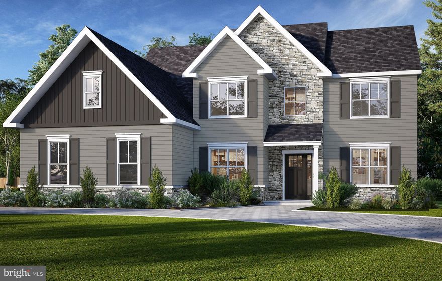 Construction has Begun! Blue Bell!  NO HOA on .62 Acres! Quick Delivery plenty of time to customize and choose optional floor plan upgrades! The Shannon Elite Model features a two-story foyer entry with grand oak open tread staircase. First floor study for the ease of working from home. Formal living room and separate formal dining room. Kitchen with our gourmet stainless steel appliance package to include double wall oven and 5 burner gas cooktop. Generous kitchen island or upgrade to our expanded kitchen option to maximize your cooking and entertaining space. Sundrenched sunroom off of kitchen with vaulted ceiling. Expansive family room with cozy gas fireplace. Second floor features a convenient laundry room. Master bedroom suite with sitting room and enviously large walk-in closet. Master bathroom with dual sinks, soaking tub, tiled shower, and separate water closet or upgrade to dual vanities with no tub and a luxurious oversized shower. Three other generously sized bedrooms with hall bathroom complete the second floor. Full basement with approximate 9' basement walls. Blue Bell location allows for quick and easy access to major routes such as 73, 202, Turnpike Access, Philly Airport, as well as major pharmaceuticals like Merck's Lansdale campus. Award Winning Wissahickon School District.  Please do not walk lot without agent present. Pictures are of previously built similar home that shows upgrades not included as a standard. See Standard Features list for a complete list of what is included. Taxes to be assessed after settlement. Similar model under construction at a different location available to tour. Call for appointment.