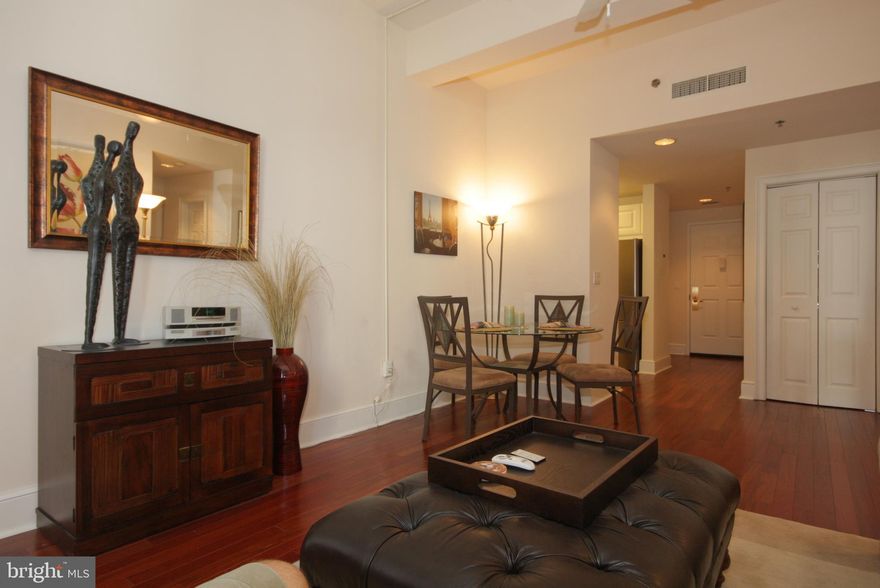 This deluxe two bedroom, two bath residence at the Ellington is not to be missed!  Perfectly situated in the Rittenhouse and Avenue of the Arts area, this home is steps away from fine dining, one-of-a kind shopping, world-renowned cultural destinations and exciting nightlife.