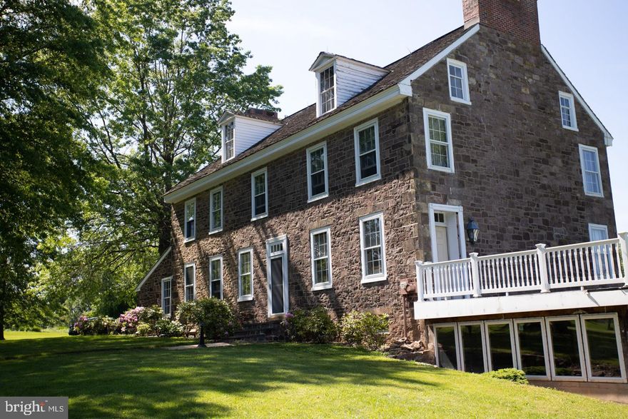 You are invited to share in the history and incomparable quality of this Georgian Manor home that is being re-invented by master craftsman, Worthington & Shagen Builders. This property will offer the best of worlds:  modern conveniences along with old world charm. This property is well located close to I 295 but yet surrounded by rolling  preserved lands.  Square footage can be increased. Customization is invited and encouraged.