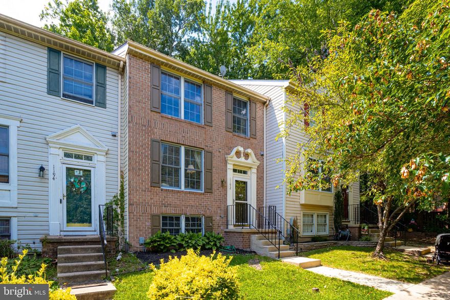 Welcome to this 3 bedroom, 2 full & 2 half bath townhome in the highly desired and water oriented community of Chestnut Hill Cove.  This community is located on Nabbs Creek, with fishing piers, two playgrounds, a beach area, and common spaces. This community also offers access to a marina with water and electric connections, as well as a boat ramp and storage facilities, available through additional HOA fees. The home itself is updated and move in ready.  The main floor hosts a coat closet, newly remodeled powder room, large living area and brand new in 2022 remodeled kitchen with laminate flooring, granite countertops and breakfast bar, custom white cabinetry, stainless appliances and opens into a dining area.  Sliders off of the dining area open up onto the back deck which has walk down stairs and overlooks the backyard and woods beyond.
The basement has been fully finished with a second newly remodeled half bath, and new recessed lighting, windows, custom built ins and a back door leading to the backyard area.  There are also laundry facilities and tons of storage in the back basement area.
on the third floor you will find a full bath with tub/shower combo as well as three bedrooms.  One of the bedrooms is an owners suite with walk in closet and another fully updated full bath with stand up shower.
This house has it all with a brand new roof and only 8 yr old HVAC system, it is completely move in ready and waiting for you!