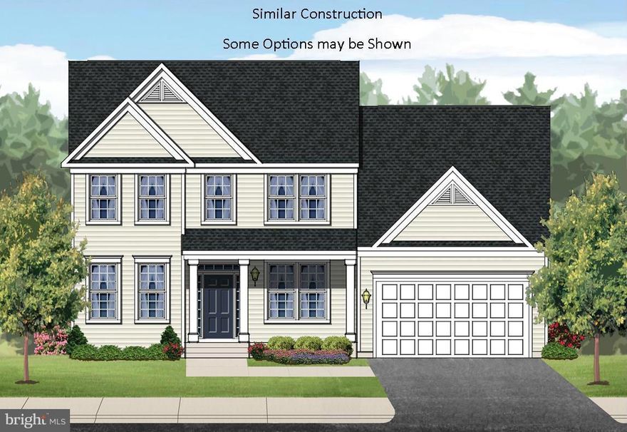 Dan Ryan Builders at Washington Trail offers this charming & upscale home with quality 2x6 construction, spacious 2,661 sq.ft. with numerous upgrades like oak staircase & hardwood flooring, island kitchen with granite & butler's pantry ! 4bedrooms, 2.5 baths, bright morning room, elegant tray ceiling in the owner s bedroom, deluxe owner s bath, gas fireplace, & expansive 4  Family Room extension.