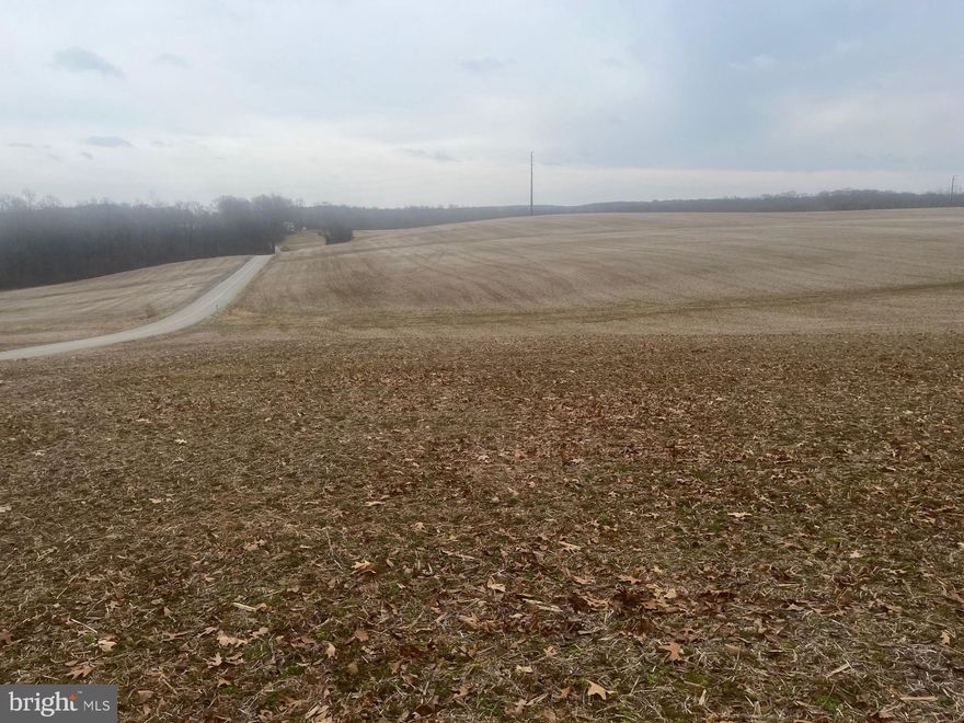 We have a farm here with NO buildings. It has 342.7 total acres but has recently been subdivided into 2 parcels. Parcel 1  has 211.8 acres and parcel 2 has 130.9 acres. There is 170 total in crop use .  The tax map shows more tillable acreage. but the subdivision shows what is stated here.  Balance is woodland. This farm is NOT in land preservation but is in clean and green. Parcel 1 has 4 building rights. Parcel 2 has 3 building rights. The land is excellent laying land with tons of ag possibilities. Not often do you find a tract of land all adjoining this large.  Tremendous hunting opportunities in many locations on this farm.