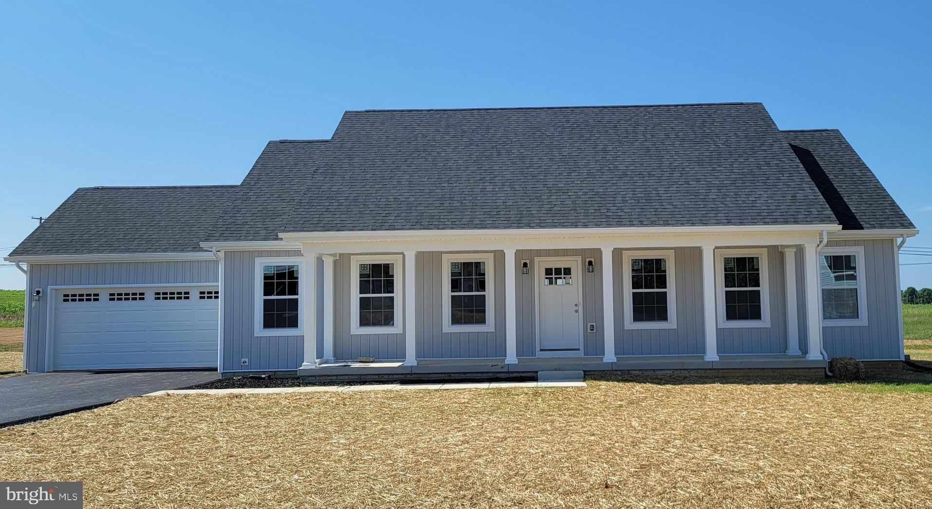 Milton's Landing is here! Almost an acre for your new ranch home with full basement. Road will be paved to each entrance of lots on these properties. Ranch style home boasts the sought after split bedroom design. The kitchen/dining combo is open to the expansive great room and features vaulted ceilings. Granite, ceramic, luxury vinyl plank flooring, carpet and stainless steel appliance package makes it complete. Home is larger than it looks. It has a full basement for 1500 more square feet to expand. Buyer pays transfer tax stamps. Measurements are approximate. The pictures will be similar to your new home with nice finishes selected by the builder. September 2022 delivery!