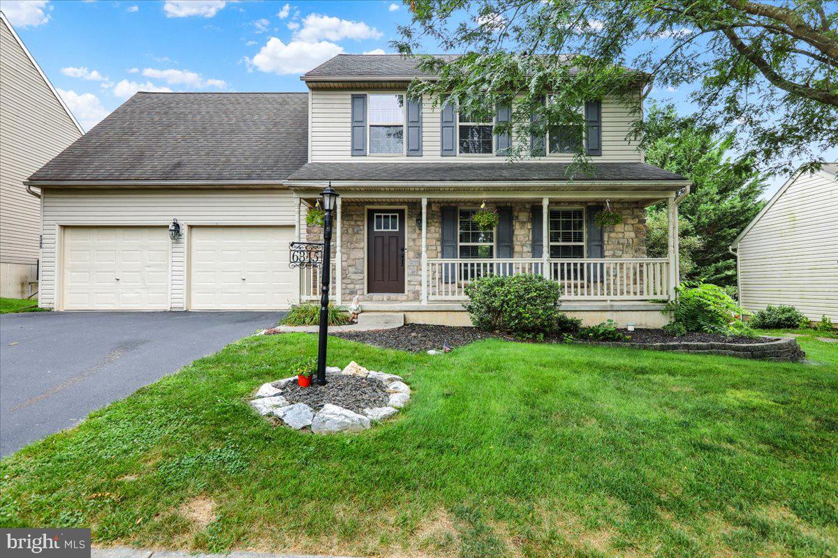 You will love the view from the deck overlooking a spacious fenced-in backyard, patio and beautiful open space. This 4 bedroom 2.5 bath home in the Sweetbriar Creek development just south of Manheim features an open kitchen/dining area, center island, granite countertops, and LVP flooring. The Primary bedroom and bath includes a walk-in closet and tub/shower. The laundry is located on the 2nd floor. Spacious lower level includes a corner gas fireplace and is ready for your finishing touches. There is also an outside entrance with bilco doors from the lower level to the backyard. Large 2-car garage includes a service door to the backyard. Schedule your showing today!