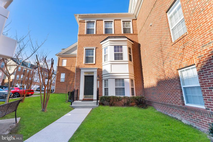 Location! Location! Easy access to I-495, MGM, National Harbor, Tanger Outlets, DC and Virginia. Exceptionally well-maintained, spacious, move-in ready, corner/end unit 3 bedroom, 2.5 bath home, located in a private, gated, pet friendly community within walking distance to the Branch Avenue Metro Station, shopping, restaurants and conveniences galore! The community offers tennis courts, walking trails, play areas and much more. Enjoy multiple areas throughout this home to relax and entertain. The main and upper levels offer plenty of natural light. The spacious eat-in kitchen and dining area with plenty of cabinets and counter space. The upper level boasts a sizable owner's suite with a full bath and jack and jill dual sinks. There are 2 other sizable bedrooms, a 2nd full bath and a conveniently situated laundry area with a full-size washer and dryer. First floor entertainment area is spacious can also qualify as an optional 4th bedroom, with a rough-in for another possible bathroom addition. Assigned parking and guest parking nearby with front and back door entry access. Hurry. This one won't last.