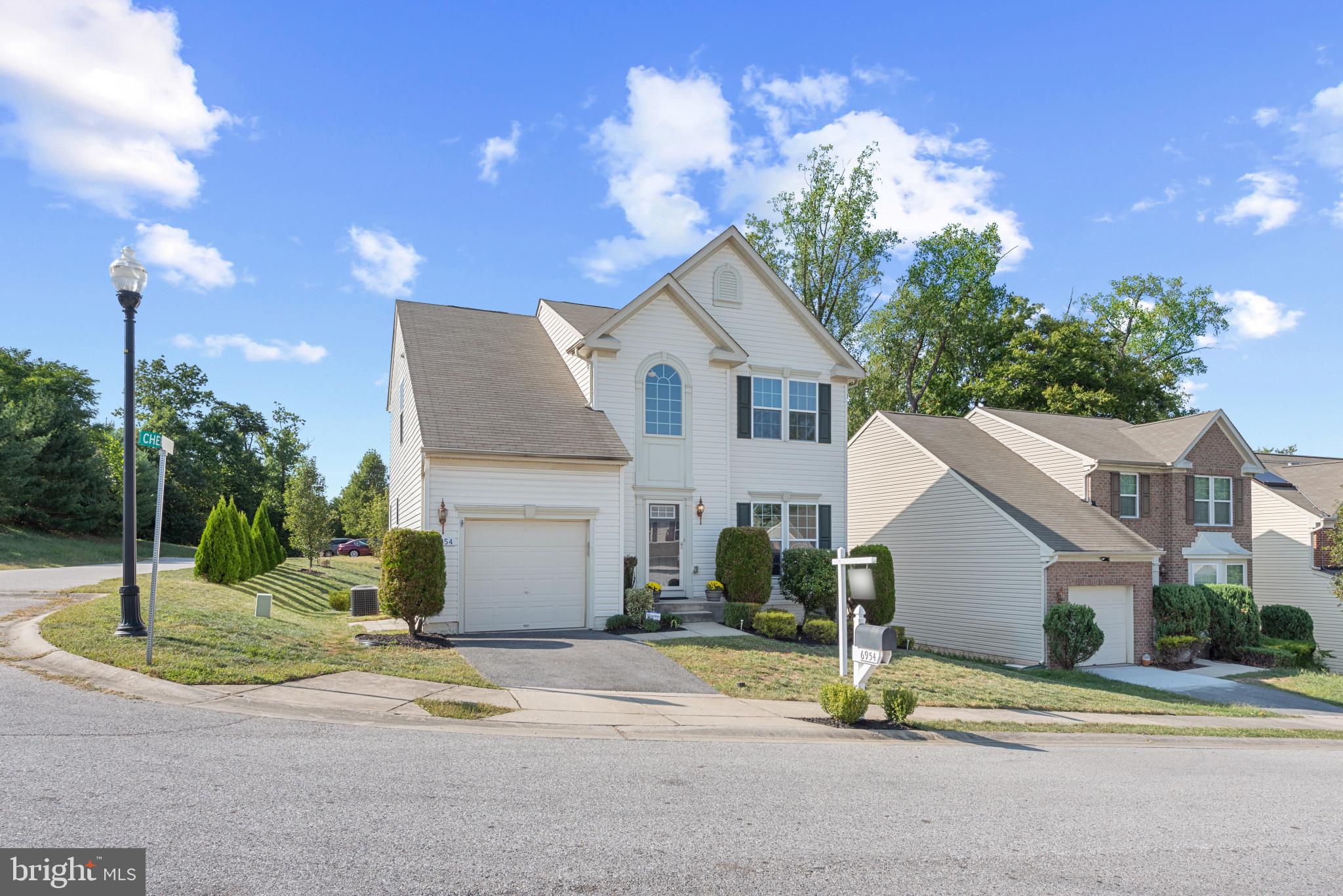 Beautiful Howard County Colonial on a corner lot is ready for a new owner. The main floor features a family room with a gas fireplace. A country kitchen with an eat-in area that leads to a wonderful deck and patio overlooking the backyard. Perfect for entertaining. The spacious formal living room could easily be a formal dining room. A half bath and a drop zone off the one-car garage complete the main level. The upper level has all new carpet. and fresh paint. The primary suite includes a spacious bedroom, full bath, and a large walk-in closet. Two additional bedrooms and a second full bath complete the upper level. The lower level is fully finished and features a recreational room with a bar. Ample storage and a rarely available third full bathroom make the lower level perfect for additional living space. Located at the end of a no through traffic community. Enjoy all that Howard County has to offer. Convenient to routes 1, 95, 295, 32, Fort Meade, Baltimore, and D.C. Don't miss your opportunity to see this beautiful home.