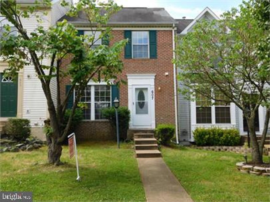 Commuters Dream! Minutes from I-95, Shopping centers, Park & Ride lot and much more. This is a beautifully maintained 3 level townhome that features 3 bedrooms, 2 full baths and 2 half baths with walkout level basement. Spacious rooms & kitchen. Separate dining room. Fully finished basement with half bath all in a great location!! This won't last long! Credit Check Required. $10 Monthly HVAC filter program. Delivered Quarterly. Pets are considered on a case by case basis. Housing Choice Program Voucher's Accepted.