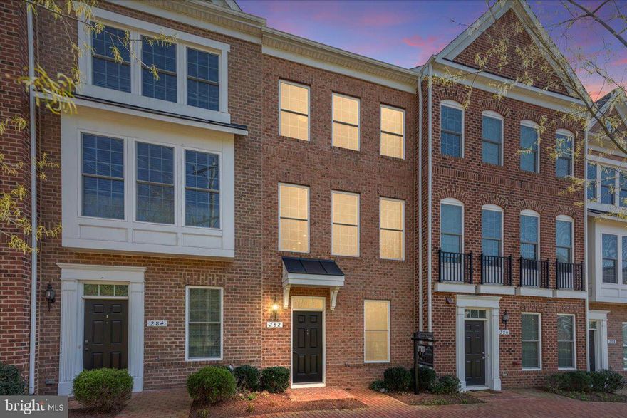 **A SECOND CHANCE TO MAKE IT YOURS - NOW WITH INCENTIVES! Secure this stunning Leesburg townhome with a $5,000 closing credit with a ratified sales contract by Sunday, April 27th at 8pm. Join us for exclusive Open Houses on Friday, April 25th from 4-6pm with Light Refreshments & Sunday, April 27th from 12-2pm with a Catered Lunch. **

This is your unique opportunity to own a modern and luxurious townhome in the heart of the downtown historic Leesburg. This home is the perfect blend for modern day living and style. The Marshall model features 3 large bedrooms with private ensuites and spacious walk-in closets as well as roof top terrace in the highly sought after Crescent Place community. The main level features an open concept with modern kitchen cabinets and large center island with beautiful engineered hardwood floors. Enjoy relaxing in the living room with great views of the community and plenty of natural light. Entertain your guests in this elegant dining room with access to the balcony deck. The third level features 2 ensuite bedrooms including the owner’s suite and the princess suite. The luxurious owner’s suite offers a tray ceiling, large walk-in closet, double vanities, and walk-in shower.  The princess suite includes private bathroom with tub/shower combination and large walk-in closet. The fourth level features a private suite with a roof top terrace. The 2-car tandem garage is painted and great area for an exercise room or extra storage. Enjoy living near the W&OD Trail and less than a 5 minute walk from the Historic Downtown Leesburg with plenty of shops and restaurants. Easy access to major highways leading to Dulles International Airport and Washington DC. Experience the lifestyle of this one of a kind community. Schedule your showing today as you do not want to miss the opportunity to call this your forever home!