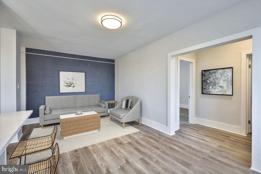 Fairfax Apartments, located at 4247 Locust Street in Philadelphia, PA 19104, offers a unique blend of modern convenience and classic charm, making it an ideal place to call home. This 10-story high-rise features a variety of floor plans, ranging from cozy studios to spacious two-bedroom units, with rents starting at $1,225 and going up to $2,795 per month. Each unit is thoughtfully designed with features such as hardwood floors, stainless steel appliances, walk-in closets, and large bedrooms. Some units also boast modern open floor plans, while others retain a vintage appeal with character-rich details.
Residents will love the array of amenities designed to enhance their living experience. The building includes a 24-hour on-site laundry room, a newly renovated bike room, and optional parking. For pet lovers, Fairfax Apartments is a pet-friendly community complete with a dog park and pet spa. The property also offers a fitness center, business center, and a gated entry for added security. Unique features like a Wi-Fi lounge, fire pit, and professional landscaping add to the appeal, ensuring that residents have everything they need right at their fingertips.
The neighborhood of Spruce Hill, where Fairfax Apartments is situated, is renowned for its urban appeal and diversity. This vibrant area is just minutes away from the University of Pennsylvania and Drexel University, making it an excellent choice for students and professionals alike. The community is well-served by public transportation, with a high walk score of 96 and a transit score of 87, ensuring easy access to all that Philadelphia has to offer.
Spruce Hill is characterized by its tree-lined streets, quaint shops, and a variety of dining options, including ethnic eateries and cozy coffee shops. Residents can enjoy free movies, orchestra concerts, and Shakespeare shows in the nearby Historical Clark Park. The area is also patrolled by Philadelphia police, University City security, and UPenn police, providing a safe and secure environment.
Fairfax Apartments is not just a place to live, but a community where residents can thrive. With its combination of modern amenities, classic charm, and a prime location in one of Philadelphia's most desirable neighborhoods, Fairfax Apartments offers an unparalleled living experience. Whether you're looking for a quiet retreat after a busy day or a vibrant community to engage with, Fairfax Apartments has something for everyone. Schedule your tour today and discover why future residents will love calling Fairfax Apartments home.
** Pricing and availability subject to change on a daily basis ** Photos are of model units ** Parking may be available for additional fee **
