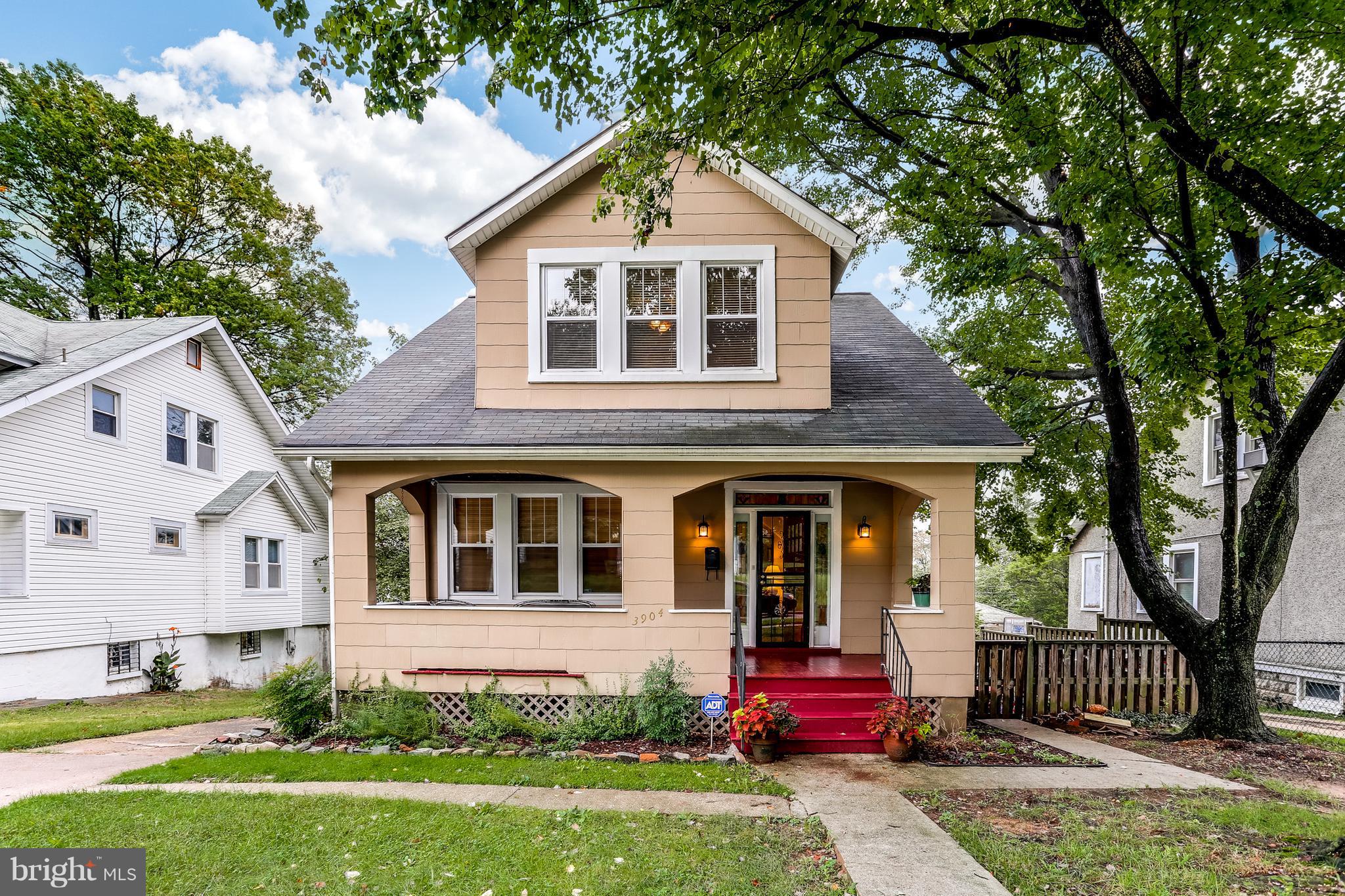 Lovely Renovated 3BR Bungalow w/ the Charm & Updates you ve been waiting for! Gourmet Kitchen w/ Island, lots of Cabinets & Pantry Room for Storage or Workspace! Lots to love: Updated Bathrooms, Central AC, Gleaming Hardwood Floors & Freshly Painted Rooms. Tall, Improved Basement for Storage/Kids Play Area. Covered Front Porch, Side "Coffee" patio, Spacious Fenced-in yard perfect for entertaining!