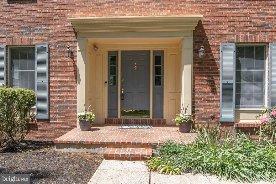 Minutes to Doylestown's Boro, this Buckingham Chase brick front Colonial offers spacious room sizes, abundant natural light and a well-designed floor plan. Enter into the two-story foyer with hardwood floors and in true center hall Colonial style, the living room is located on the left and the dining room is located on the right. Travel back to the generously sized family room, and you’ll find a wood burning fireplace, French doors to the living room, triple windows and a window seat overlooking the backyard, plus a door to the paver patio (a great entertaining area too!). The eat in kitchen is the heart of the home and has recently been updated with generous cabinet space, granite countertops, stainless appliances, an island with seating and pendant lighting, tile flooring, a pantry closet, an organizer desk and a spacious eat-in area with a valuted ceiling, that offers patio doors to the paver patio. A home office is tucked away from the fray of the main living space as well as the laundry room and half bath.  Abundant closets on this floor make for lots of storage space!  Traveling to the second floor, you’ll find a spacious primary suite with an attached primary bath that offers a double sink vanity, shower, soaking tub as well as another sink in the alcove before the bathroom, an oversized walk-in closet and a linen closet that’s also accessible from the hall. Bedroom two is along the back of the home and overlooks the backyard. Bedroom three is the back corner bedroom overlooking the backyard and has a closet organizer system. Bedroom four is the front corner bedroom and has a closet organizer system and overlooks the front yard.  A hall bath is conveniently located in between the bedrooms.  The room sizes and closet sizes are generous!  Going back downstairs to the lower level, you’ll find a finished basement and a storage/utility room. The finished space has been used as a playroom, tv room, gaming area and exercise studio and offers a clean-up sink as well as a wall of closets allowing for great storage. The unfinished utility room offers more storage and a space for the utilities all in one spot.  The outdoor area is really special with specimen plantings and lovely landscaping cultivated over the years. Enjoy entertaining on the sizeable paver patio no matter the weather with a lovely awning extending your time outside.  The home is situated on a corner lot on over one and a half acres so there’s plenty of room for yard games, sports playing, more gardens or pitch a tent and stargaze.  You could create an oasis if outdoor living is your jam!  All this and less than a mile from Doylestown Boro!  Experience the “Best Small Town Cultural Scene'' and take advantage of the central location to nationally recognized Doylestown Hospital,  the county Court House, award winning Central Bucks School District (High School-CB East, Middle School-Holicong, Elementary School-Linden) and the many museums, restaurants, cultural events, commuter roads and trains/rails. You're not just buying a home, you're buying a Lifestyle!