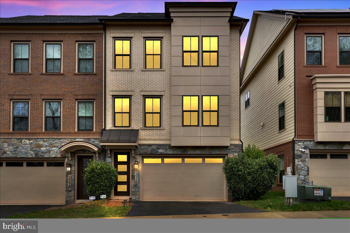 Discover this exceptional 3-story end-unit townhome in the highly sought-after Watkins Mill Town Center in Gaithersburg, MD. Offering 3,106 sq. ft. of sophisticated living space, this home features an open-concept design and high-end finishes throughout. Built in 2018, it includes 3 spacious bedrooms, 3 full baths, and 1 half bath, with the added bonus of a finished basement providing over 1,000 sq. ft. of flexible space. The main level boasts a bright living room with updated hardwood floors, a cozy direct-vent gas fireplace, and a modern kitchen with stainless steel appliances and a large island perfect for entertaining.
Upstairs, the private master suite features a beautifully updated en-suite bath, while additional bedrooms provide ample space for family or guests. The home has been freshly updated with new bathroom tiles throughout, adding a modern touch to every space. Located in a quiet, family-friendly neighborhood, you’ll enjoy easy access to major highways, shopping, dining, and entertainment. This home is within the Montgomery County Public Schools district, making it perfect for families. With all the comforts of modern living and a prime location, this townhome is truly a must-see.