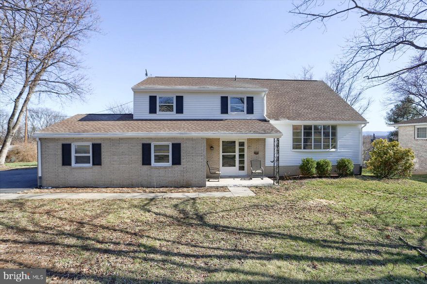 Move in ready 4/5 bedroom in Cumberland Valley school district.  Newer roof, new bathrooms, new kitchen with new appliances.  Hardwood floors throughout.  Large lot with private backyard.  Side entry 2 car garage.