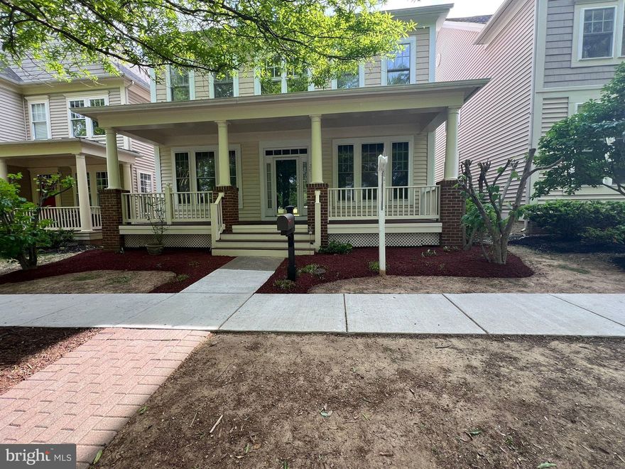 Gorgeous 5BR, 3.5BA colonial located right across the 12-acre King Farm Community Park with multi-sports courts(Baseball, Tennis, Softball, Basketball, Soccer/ Multi-use Field), Grills, Playground Equipment, Restrooms. Open floor plan, with Living Room, Dining Room, Family Room, Gourmet KIT (with s/s appliances & granite counters) plus an Office on the main level. Large 4BR and 2 FB on upper level. Spacious Owner's suite with sitting/office area, One of the bedrooms with reversible bathroom. Gleaming hardwood floors  on main level and neutral carpets. Finished basement with 5th bedroom, Full Bath, large laundry area with a freezer, lots of storage and Recreation  Room with a wet bar with a  mini-fridge and  an extra dishwasher. Free Shuttle bus to Shady Grove Metro Station(red line), close to shops and grocery shop. Come enjoy your new home with all the amenities that the King Farm community offers.