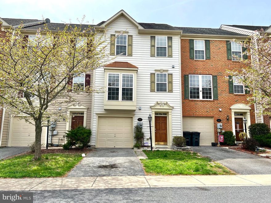 Beautiful spacious townhouse in desirable location. The home has a large kitchen with open concept features, it includes a bump out giving you a sunroom area going out to the large rear deck. The basement is completely finished with access to the patio and garage.  Application is through Long & Foster website.