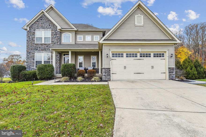 THE NEXT BEST THING TO NEW CONSTRUCTION! This stunning move-in ready single-family residence is a true embodiment of comfort and elegance, offering a perfect blend of modern amenities and timeless charm. Boasting 4 bedrooms and 4 bathrooms, this exquisitely upgraded property with a total finished SQFT of 4,156, is an ideal sanctuary for families seeking both space and functionality. The recent upgrades, all less than a year old, exemplify the commitment to excellence and offer a turnkey experience for the discerning homeowner. Step inside and be greeted by an abundance of natural light that illuminates the open-concept layout. The well-appointed gourmet kitchen with stainless steel appliances, quartz countertops and plenty of storage, offers the perfect setting for culinary adventures and entertaining guests. Next to the kitchen, the large breakfast room invites you to relax and enjoy your meal, and provides a seamless transition to the spacious Trex composite deck. Discover the convenience of an office adjacent to the family room, providing an inspiring and efficient workspace that caters to your professional needs without compromising on style and comfort. Upstairs you'll find a luxurious primary suite with a large and charming ensuite and two generous walk -in closets. The three additional bedrooms and beautifully designed full bathroom rounds out the upper level.  

The expansive fully finished basement, with a walkout, provides endless opportunities for recreation and leisure, making it an excellent space for creating a home theater, game room, or fitness area. From the basement, step out to a well-lit beautifully designed custom patio, featuring a cozy fire pit and sitting wall perfect for evenings of relaxation and entertainment. The built-in shed which occupies the entire length under the deck ensures ample storage space for all your outdoor necessities, allowing for a clutter-free and organized living experience. 

Situated in a serene neighborhood, this home offers a perfect balance of privacy and community. With easy access to 95, Marc Commuter train, local amenities, parks, and schools, this property is not just a home but a lifestyle. Schedule a showing today and make this house your new forever home.