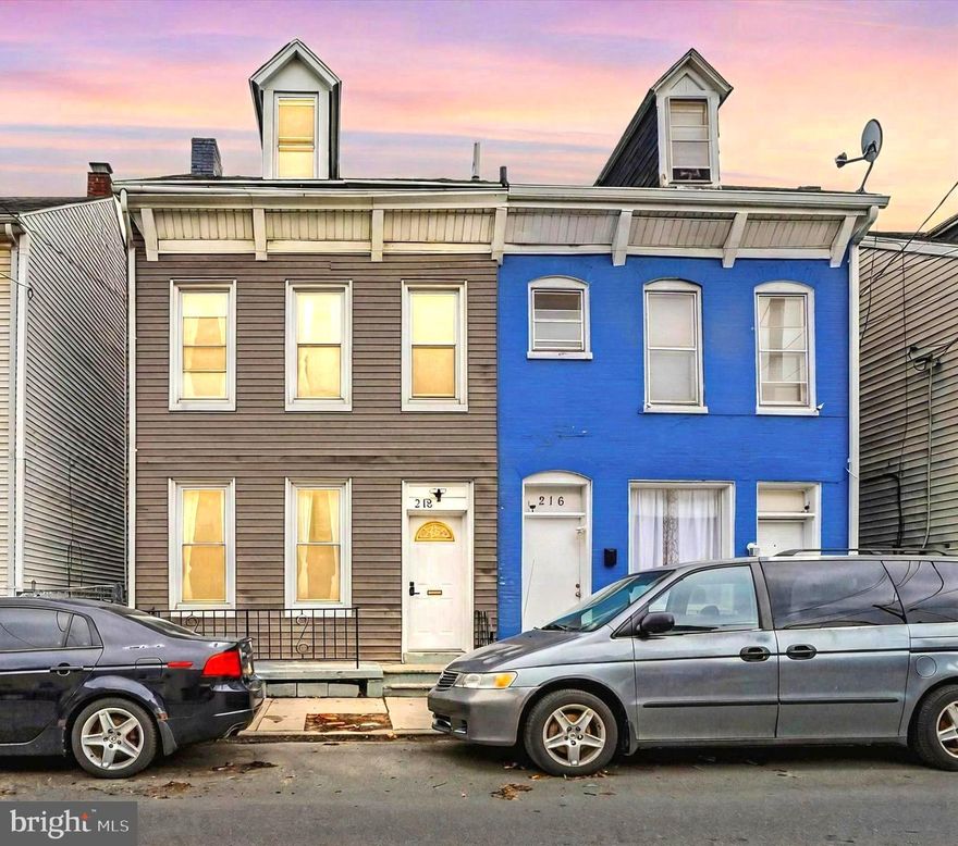 Welcome to 218 S Penn St – a charming, updated, and affordable home that checks all the boxes.   The roof is only 5 years old, brand new hot water heater, updated appliances, half bath added on main floor for added convenience and both full bathrooms completely redone with high end fixtures, just to name a few of the updates recently completed. Imagine sipping your morning coffee on the back balcony while enjoying the view of the backyard—it's the perfect spot to relax and unwind. The backyard is ideal for summer gatherings and cookouts, complete with a detached 2-car garage and additional off-street parking. Inside, the home features beautiful hard wood floors throughout, adding warmth and character. The open layout begins with the inviting foyer, leading into the spacious living room that flows seamlessly into the formal dining area. The dining space is suitable for accommodating large gatherings or holiday meals, with ample room for a large table. Adjacent to the dining area is a generously sized kitchen with plenty of counter space for all your meal preparation needs. The kitchen also provides direct access to the rear patio and backyard, making outdoor entertaining a breeze. Upstairs, you’ll find 4 comfortable bedrooms and 2 beautifully designed bathrooms that offer a luxurious feel, reminiscent of a much higher-end home. For added convenience, the basement provides plenty of extra storage space. This home is ready for its next owner to move in and make it their own.
