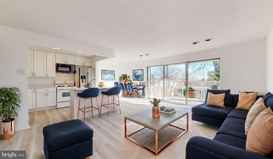 Welcome to 2636 Fort Farnsworth Rd #128, a beautifully renovated 2-bedroom, 1-bathroom condo in the heart of Alexandria! Perfect for first-time homebuyers, downsizers, or investors, this unit offers modern updates, stylish finishes, and a prime location.

Step into a completely transformed home featuring a brand-new kitchen with sleek cabinets, stunning countertops, and stainless steel appliances, providing a modern and efficient cooking experience. The bathroom has been fully updated with contemporary fixtures and finishes, offering a spa-like experience. Throughout the unit, you’ll find all-new wood floors and fresh paint, creating a bright and inviting space ready for move-in.

Enjoy your morning coffee or unwind after a long day on the large balcony, which offers beautiful views and a peaceful outdoor retreat. The spacious bedrooms provide comfort and convenience, with plenty of closet space to meet your storage needs.

This pet-friendly community includes fantastic amenities such as a swimming pool, tennis courts, playgrounds, and a fitness center. The laundry facility is conveniently located nearby for added ease.

Located just steps from the Huntington Metro Station, this condo offers seamless access to Washington, D.C., National Harbor, Old Town Alexandria, and major highways like I-495 and Route 1. Shopping, dining, and entertainment options are just minutes away, making this a highly desirable location.

With its extensive renovations, unbeatable location, and easy access to everything Alexandria has to offer, this condo is perfect for homeowners or as a lucrative investment property.

Don’t miss your chance to own this stunning, move-in-ready condo—schedule your showing today!