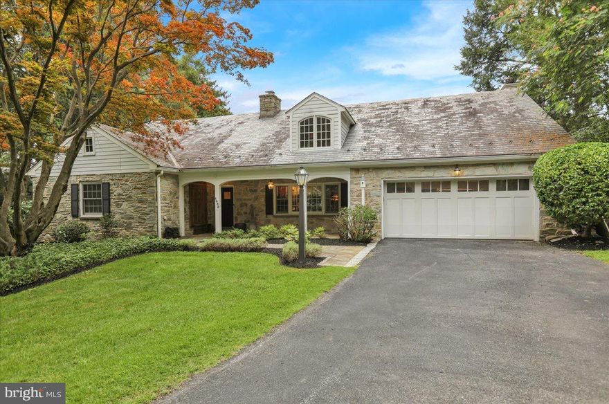 Welcome to 1425 Center Road, a beautifully maintained cottage-style home located in the heart of School Lane Hills, one of Lancaster’s most desirable neighborhoods. This exceptional property offers a rare opportunity for mostly one-floor living, a gracious open layout, and a stunning private backyard with in-ground pool, perfect for relaxed living and elegant entertaining.

Set on a quiet, tree-lined street, this home features a thoughtful floor plan filled with natural light, hardwood flooring, and a blend of classic charm and modern comforts. The spacious living room welcomes you with a gas fireplace and custom built-ins, creating a cozy yet refined space for gathering.

The updated kitchen is a standout, with a center island, granite counters, and an open connection to the formal dining room, which offers lovely views of the rear yard and pool. Just beyond, the first-floor family room is a true highlight—boasting a wall of windows, a wood-burning fireplace, stone flooring, and a layout that invites indoor-outdoor living year-round.

At the heart of the main level is the luxurious primary suite, offering a spacious bedroom with ample room for a king-sized bed, an adjacent walk-in closet with custom organizers and cabinetry, and a spa-like en-suite bath with a custom shower and integrated laundry area. A second bedroom and full bath complete the main floor.

Upstairs, you’ll find two additional bedrooms and a third full bath—one bedroom includes a private balcony overlooking the pool and gardens. A bonus room with independent HVAC offers the perfect space for a second living area, studio, or private office.

The private backyard is designed for both quiet enjoyment and memorable entertaining. A stone terrace offers multiple seating areas, while the in-ground pool and poolside fireplace create a resort-like atmosphere. The oversized attached garage provides generous storage and vehicle space, and the unfinished basement offers exciting potential for a future rec room, gym, or workshop.

The front of the home is quarried stone, and the rear of the home is clad in James HardiePlank siding, offering lasting curb appeal and low-maintenance convenience. All pre-listing inspection reports are available, giving buyers confidence in the home’s condition and care.

Centrally located with quick access to LCDS, Franklin & Marshall College, Buchanan Park, Central Market, the Fulton Theatre, top-rated restaurants, and Lancaster’s vibrant downtown, this home blends comfort, quality, and location into one rare opportunity.