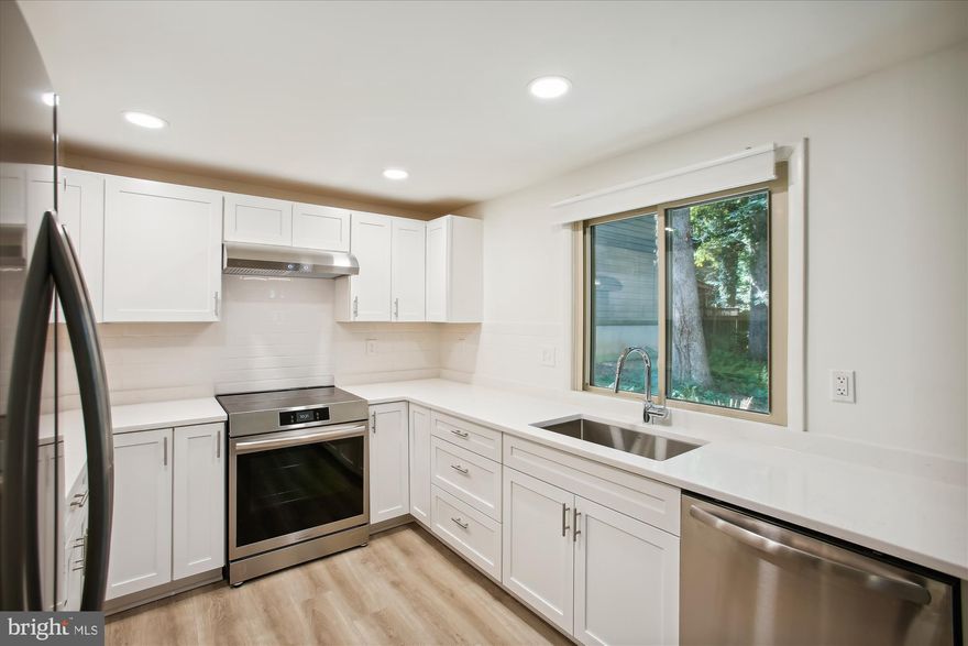 Renovation just completed!  Beautifully Updated 4BR/2.5 bath SFH.  Sparkling new Gourmet Kitchen, Fully Renovated Baths, Main Level Family Room and Formal Living/Dining Room, Fireplace, Large Windows, Four Upper-Level Bedrooms, Fully Finished Lower-Level with Recreation Room.   Rear Patio.  Walk or Bike to Glade Recreation Area, easy access to shopping, schools and all Reston amenities.