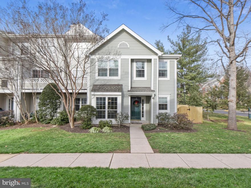 Welcome home to this terrific, end unit condo/townhome.  This 3 bedroom 2 1/2 bedroom home also features a bonus room that can be used for a home office/ a study space, exercise or even a guest bedroom.  The main level floorplan includes a light and bright, eat-in kitchen, a combination dining/family room, a powder room and laundry.  Another advantage of this end unit is a nice, private outdoor, fenced patio. 
The upper level owner's primary suite has a private balconey overlooking a a side lawn with lovely trees.  Upstairs you'll also enjoy 2 nicely updated bathrooms and brand new carpeting. Sully Station has terrific amenities including a swimming pool, tennis courts, basketball courts, walking trails, and playgrounds.  This community is in a great location, close to Westfields Businesses, Sully Station Shopping Center and The Field at Commonwealth shops and restaurants.  Dulles Airport and the new Silver Line Metro extension stops are a short drive away just north on Route 28.