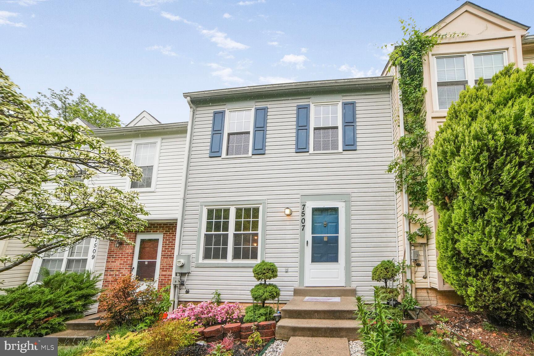 Welcome to this charming blue townhouse nestled in the highly desirable Hadley Farms neighborhood of Gaithersburg, Maryland. From the moment you arrive, you’ll be captivated by the gorgeous front yard, offering inviting curb appeal, and a fully fenced-in backyard featuring a beautiful stone patio and dedicated gardening area, perfect for outdoor living and entertaining.
Inside, the main level boasts an open-concept living room bathed in natural light, with hardwood floors accented by ceramic tile and carpet in just the right places. The home is thoughtfully styled with modern minimalist paint colors, creating a serene and stylish atmosphere throughout.
The kitchen is a chef’s dream, complete with stainless steel appliances, custom cabinetry designed for a perfect fit, elegant granite countertops, and a striking glass tile backsplash. A cozy dining area offers space for sit-down meals and casual gatherings alike.
Upstairs, you’ll find three comfortable, carpeted bedrooms and two full bathrooms, providing plenty of space for relaxation and privacy. The spacious finished basement includes an additional full bathroom, making it an ideal flex space for a home office, guest suite, entertainment area, or gym—whatever suits your lifestyle.
This lovely townhouse combines charm, functionality, and location in one exceptional package. Don’t miss the opportunity to make it your own!
