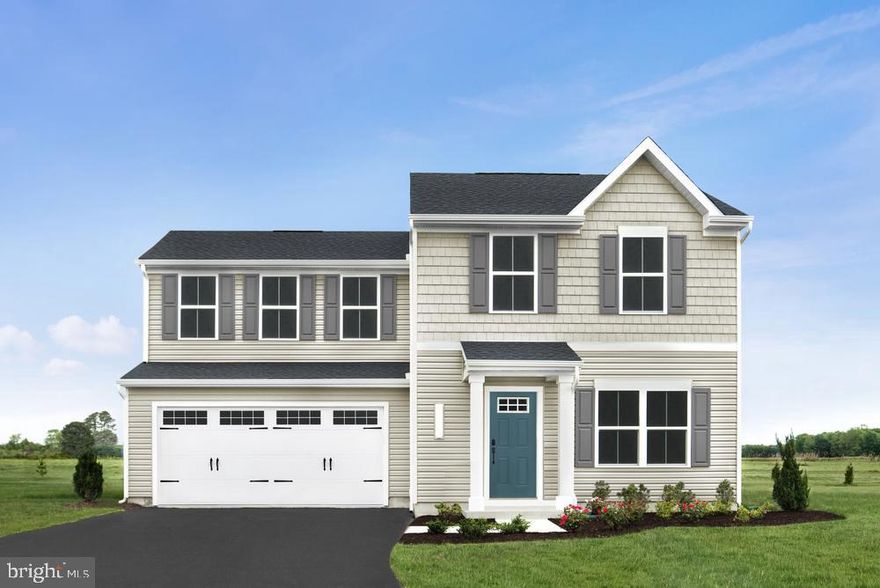 IMMEDIATE DELIVERY! Aspen at Gaver Meadows! The Aspen single-family home has it all. Enter the huge great room and immediately feel at home. The first floor's open concept means you are never far from the action. A cozy kitchen sits conveniently off the kitchen and the entry off the garage provides a convenient spot for coats, so clutter is never an issue. Upstairs all 3 bedrooms are large and boast ample closets. A hall bath and laundry room provide total comfort. The primary bedroom is the star of the home, with an en suite bath and huge walk-in closet.  The unfinished basement provides a great storage space, play area for the kids, or you could finish it off later w/ a rec room for the family.  Experience all The Aspen has to offer.  Photos are representative.