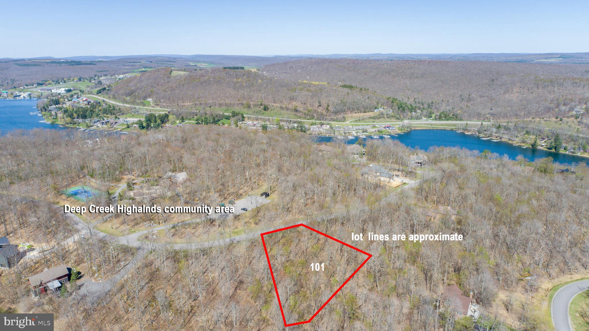 Tucked behind the gate in Deep Creek Highlands, this wooded lot gives you room to breathe. Over an acre of space. Public water and sewer ready to go. The community? Loaded with perks— tennis, trails, and private outdoor pool. You’re five minutes from Wisp but far enough to feel the peace. This isn’t just dirt and trees—it’s a future cabin, a quiet retreat, a chance to unplug without disappearing. The kind of place that stays in the family. Call today for details!