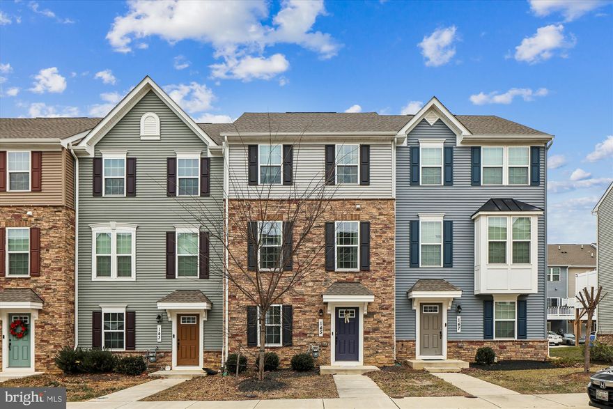 Welcome Home! This spacious and bright three-level townhome in the Anchor Point community will have you feeling at home. The floor plan offers the space and details of comfy living. Beautiful property that has curb appeal. The entry level of the home features an inviting foyer with access to a one-car garage and additional storage space. This level also offers a family room or bonus room to use as you please. The main level of the home features an open space with powder room for guest, living room, kitchen accented with a gorgeous island and stainless-steel appliances, as well as a separate area for dining and lounging. The upper level features an owner's suite with walk-in closet and private bathroom. Two additional bedrooms and a full bathroom. The home was recently built and offers newness to homeownership and community! Located close to grocery, restaurants, walking trail, route 210, and much more. Nothing like being nestled in a lovely community that feels right at home!