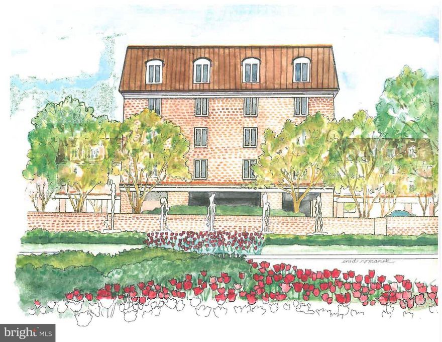 Terrific opportunity for a one bedroom, one full bath condo at 8101 Connecticut Avenue!  Just steps from the lobby!  Walk in and fall in love with the southern facing courtyard views through the large picture window.  Walk-out patio in serene and green surroundings.  Updated appliances, washer & dryer (2019),  HVAC (2018).  Bedroom features large walk-in closet and full bath features a walk-in shower.  Two storage cages and one parking space included.  Conveniently located close to Chevy Chase Lake, 495 and future Purple Line.  Ample guest parking.