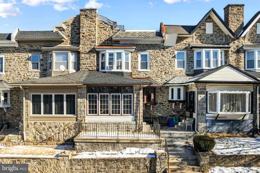 Calling all investors and owner occupants!   Welcome to 925 Marlyn Rd, a charming 3-bedroom home in the heart of Overbrook!

This delightful 2-story townhouse offers 3 bedrooms and 1 full bathroom across 1,500 square feet of living space. Built in 1925, this home combines classic design with modern potential.

As you approach, you're greeted by a cemented front patio leading to an enclosed front porch, perfect for enjoying your morning coffee or evening relaxation. Step inside to discover hardwood floors throughout, complemented by recessed lighting that enhances the warm and inviting atmosphere.

The spacious living and dining areas flow seamlessly, providing an ideal space for both relaxation and entertaining. The well-appointed kitchen offers ample cabinet space and awaits your personal touch. Upstairs, you'll find three generously sized bedrooms, each with ample closet space, and a full bathroom designed to accommodate your daily routines.

The full basement provides additional storage or potential for a finished space to suit your needs. A one-car garage adds to the convenience of this property.

Located in the vibrant Overbrook neighborhood, you'll enjoy proximity to local shops, dining, parks, and public transportation options, making city living convenient and accessible.

Don't miss the opportunity to own this charming Overbrook townhouse—schedule your showing today!