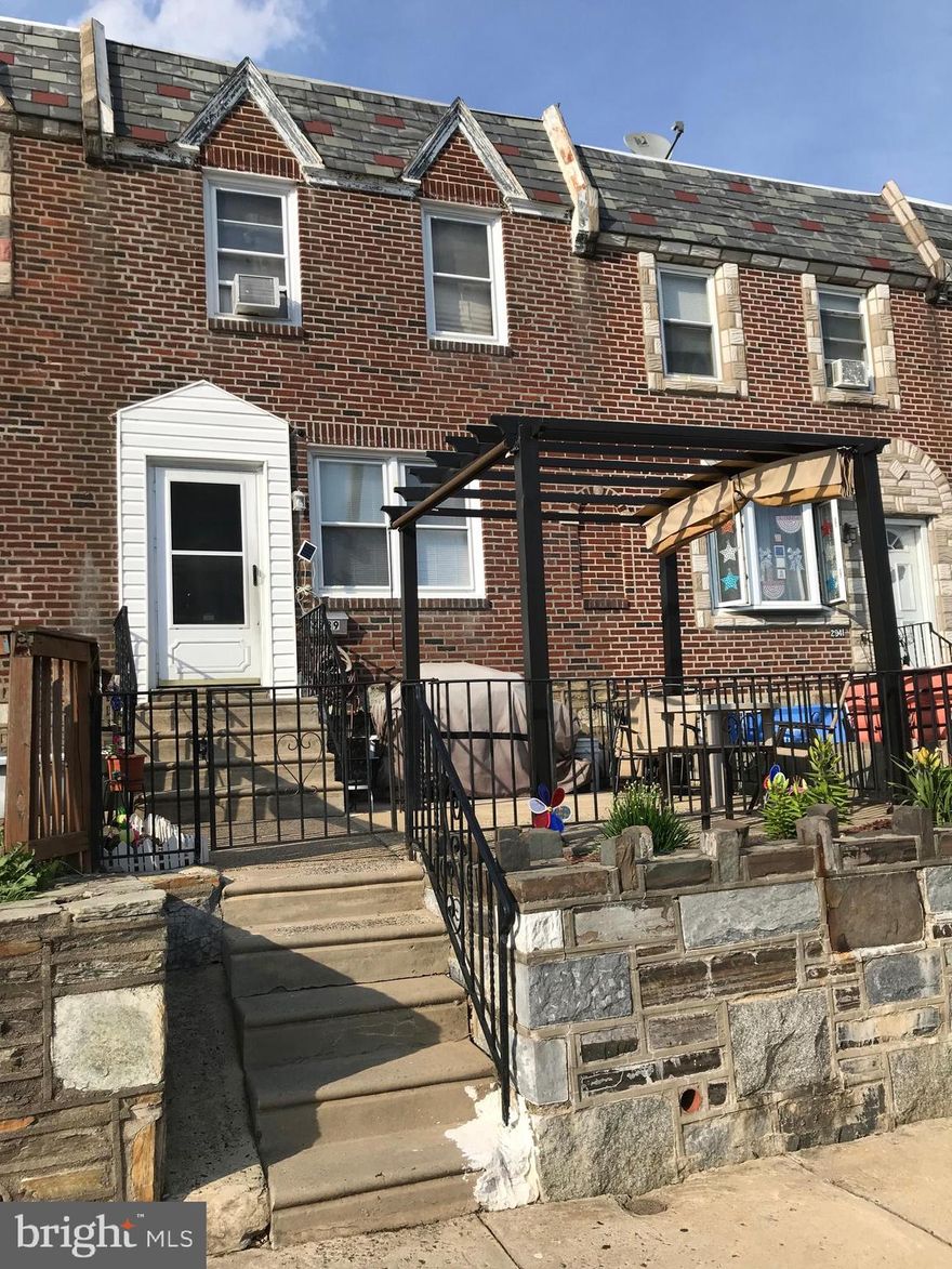 Well kept home in Mayfair has 3 bedrooms, one bath with hardwood floors throughout, upgraded kitchen and central air!  Finished basement with separate laundry room and outside access to one car garage with personal parking spot in front of your garage.  Home is close to avenue shopping, I-95 access and the boulevard.  Make an offer and come home this summer!