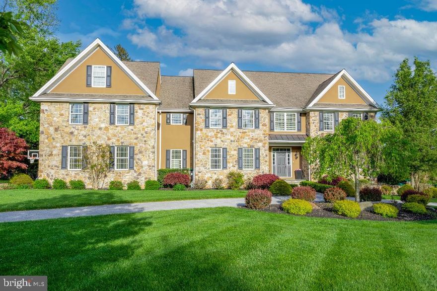 NEW DESCRIPTION: Looking for a home that is completely updated with every bell and whistle imaginable while feeling like you live within your own private resort-well look no further! Introducing, 408 Mattrissa Ridge- an absolutely beautiful 6 bedroom, 5.5 bathroom home in the desirable neighborhood of Darlington Pointe. Top Rated Rose Tree Media School District. This home is like no other. Offering a fantastic floor plan that is both formal and welcoming with gleaming, newly renovated hardwood floors, a gourmet kitchen with adjoining butler's pantry, commercial grade appliances, floor to ceiling custom cabinetry, and attached breakfast room. The open kitchen overlooks the fantastic family room with coffered ceiling and an entire wall of stone with a focal gas fireplace. The formal dining rooms is perfect for your intimate affairs and the custom mill work that extends throughout the hallways is a show stopper! There is a first floor bedroom with ensuite bathroom and walk-in closet with built-in cabinetry- perfect for an in-law or au-pair suite. The 1st level is completed with a professional office with custom built-ins, a mudroom with built-in cubbies, laundry room and formal powder room. The 2nd story offers a luxurious master suite with huge walk-in closet with custom closet system and master bathroom with his and her sinks, vanity area, jacuzzi tub and stall shower; 4 other spacious bedrooms and 3 updated, tiled bathrooms. The fully finished basement is an absolute dream, offering a gym with sauna, theater area, custom bar and full bathroom. The exterior offers a stunning backyard oasis with a massive travertine patio, zero-entry pool with cascading hot tub, built-in grill area. A stacked stone fireplace, and a magnificent pool house with kitchen and bathroom providing year round indoor and outdoor entertaining. All of this while still having plenty of room for the custom play set, large garden, and anything else your heart desires. All pool equipment is brand new and the entire HVAC system is 2 years young. This home is in a perfect location- near Media Borough with it's amazing array of shopping and dining options while offering year round activities such as Dining under the Stars, flea and farmer's markets, and the Media 5 Mile Run.