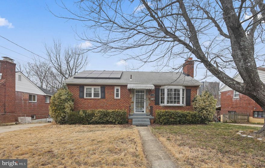 Welcome to 11008 Cone Lane, a charming home nestled in the heart of Silver Spring, in the Wheaton Forest Community. This delightful property boasts hardwood flooring and recessed lighting throughout the main level. The inviting living room is highlighted by a cozy fireplace and a large bow window, creating a warm and welcoming atmosphere. Adjacent to the living room is a formal dining room, ideal for hosting family gatherings and dinner parties. The gourmet kitchen is equipped with shaker-style cabinets, a breakfast bar with granite counters, a stunning backsplash, and stainless-steel appliances, including gas cooking, ideal for creating delightful family meals. From the kitchen, step out onto the low-maintenance composite deck and enjoy the spacious rear yard, perfect for outdoor entertaining. The main level offers three bedrooms, all with hardwood flooring, and a full bath with a tub shower combination. The open and airy lower level is designed for relaxation and entertainment, featuring a large recreation room with a gas fireplace, perfect for game nights or movie marathons. This level also includes a fourth bedroom and a potential fifth bedroom or bonus room, ideal for a home office or exercise room, plus another full bath with a tub shower combination. The laundry and mechanical room are conveniently located on this level, both feature tile flooring. The fenced-in rear yard provides a safe space for family playtime or unwinding with guests, complete with a patio and low-maintenance deck. Upgrades to this home include the 6' Privacy Fence and a new refrigerator (2024). This home is ideally situated near top-rated schools, shopping and dining. Enjoy several local parks and the nearby Sligo Creek Trail that offers plenty of recreational opportunities. Don't miss the chance to make this wonderful property your new home!