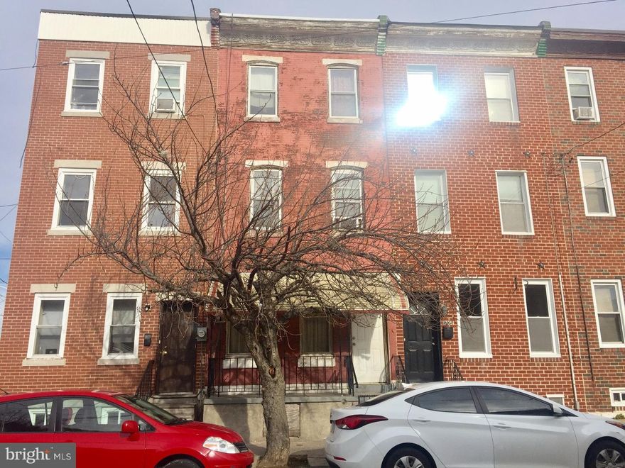 Attention, handy man and investors! Great Location! One block from the Girard Ave in the center of the booming Brewerytown!! Steps from the Art Museum, Fairmount Park, Girard Ave shopping and dining, and quick access to 76. Priced to sell! New constructions at every corner sold for $425k - $520k. Property needs new kitchen and TLC.  It is sold in "as is/where is" condition. If financing is involved, buyer will be responsible for any and all repairs the lender requires. Seven (7) days to vacate after final settlement. Cash offers need proof of funds.