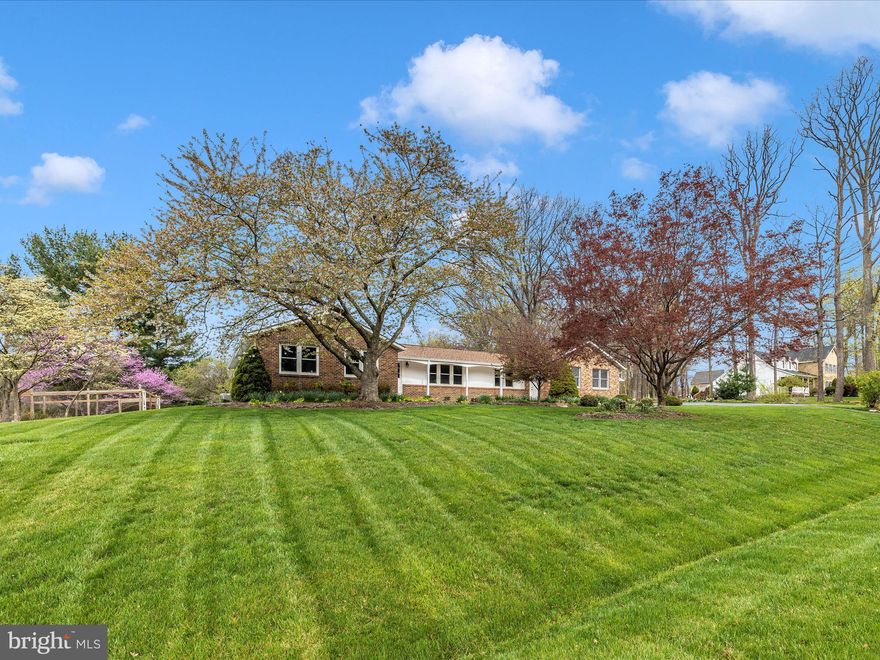 Amazing farmette!  Bring your horses and your chickens! The barn and chicken coop are awaiting your arrival!  The barn is complete with 3 stalls, a tack room, loft and run-in area. The pasture is fenced with 4 board fencing and includes the ease of an automatic waterer.  Enjoy sitting on your low maintenance Trex deck watching your horses graze while listening to the babbling of water down the aquascape waterfall as it meanders into the decorative pond.  Be amazed this spring as the gardens come to life full of flowering perennials! Plant your vegetable and fruit garden in the enclosed area protected from nature's visitors.  The interior of the home has been as carefully maintained and cared for as the exterior.  One level living at it's best!  The country kitchen is the center of this home with a large island, eat in area and wood stove with brick accent wall. Corian counter tops, solid Cherry cabinets and hardwood floors make this kitchen special. The sliding glass doors bathe the kitchen with light and provide a fantastic view of the garden and farm. The large family room is cozy with a wood stove insert yet impressive with a cathedral ceiling and large windows on either side of the stone hearth.  The formal dining room and living room are wonderful options for a larger gathering of friends and family. From the large master bedroom, you will again have a wonderful view of the farm. Imagine waking up every morning and getting to see your horses right outside your window! Three other bedrooms compliment the home.  There is plenty of storage with the 2 car attached garage and over-sized 2 car detached garage. The windows have been replaced, the asphalt driveway is new, and the roof is only 12 years into a 40-year shingle.