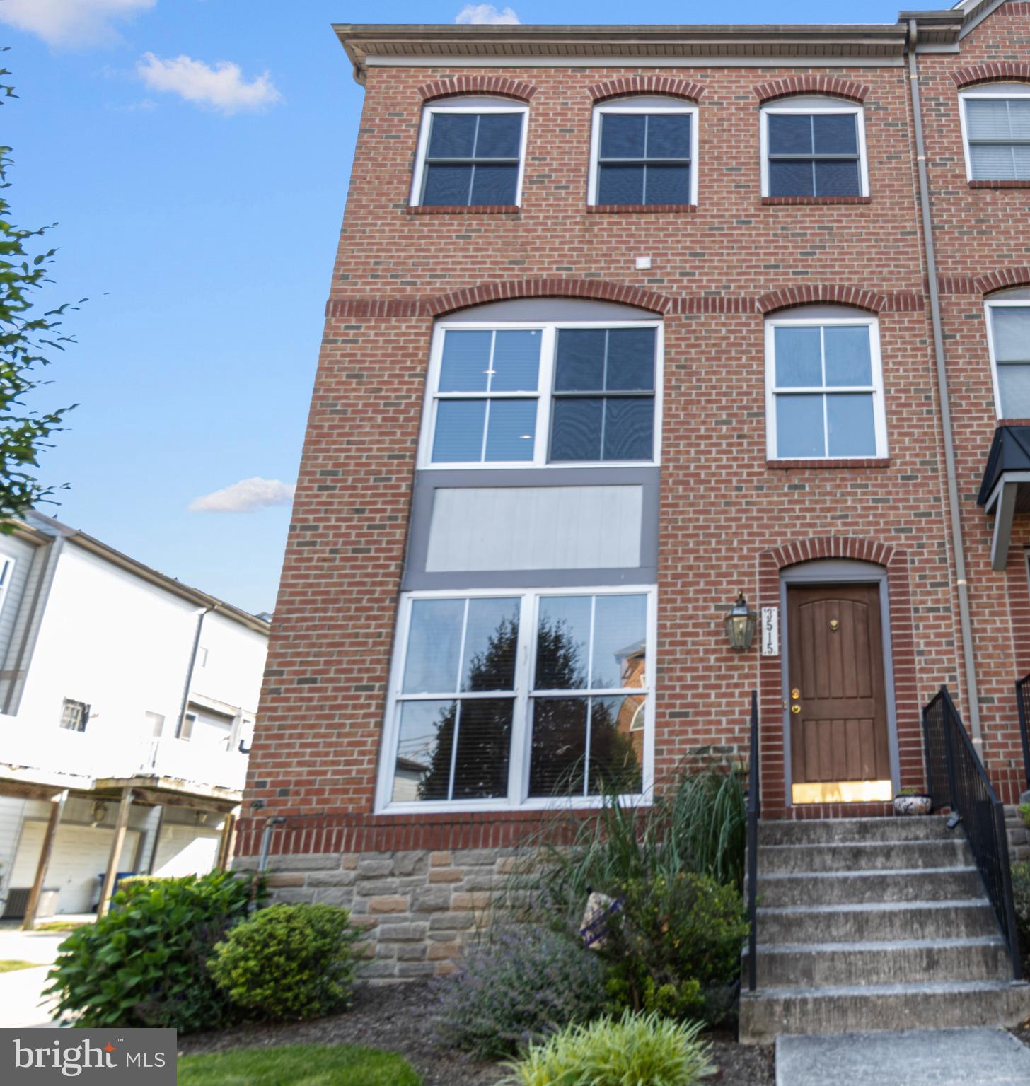 Beautiful oversized end-unit townhome now available in the heart of Woodberry, located within the highly desirable Clipper Mill community. Enjoy access to the Clipper Mill pool and take advantage of an unbeatable location just a short walk to the Light Rail and Jones Falls Trail, perfect for hiking and biking. The home features an oversized two-car rear-entry garage along with an additional two-car parking pad. Inside, gleaming hardwood floors cascade throughout the spacious interior, complemented by high ceilings and an abundance of natural light. The designer chef’s kitchen boasts custom cabinetry, imported tile, granite countertops, stainless steel appliances, and designer lighting. Additional highlights include walk-in showers, walk-in closets, and generous storage space. Offering 3 bedrooms and 3.5 bathrooms, this property is ideally situated close to retail shopping, local dining, and all major highways. Schedule a private tour today!