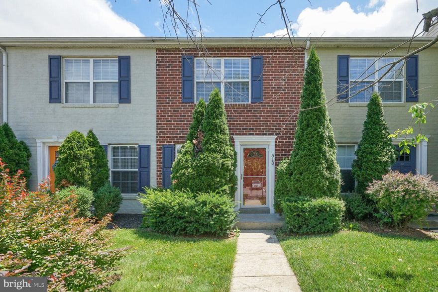 Welcome to 510 Lancaster Pl! A meticulously maintained 2 level townhome that has been freshly painted and is nestled in the heart of Frederick. Walk into your lovely home where you are greeted with stunning palm wood flooring that spans throughout the entire main level. You step into your living room which is an open space, perfect for comfort and relaxation. Adjoining is the kitchen which features upgraded granite countertops, stainless steel appliances, upgraded white cabinets, and a large walk in pantry. Right off the kitchen you have access to your generously sized fenced in backyard, which consists of a patio and storage shed. The main level also features a half bathroom and laundry room for convenience. Head upstairs where you will find your 3 bedrooms and full bathroom. You will be impressed by the gorgeous new luxury vinyl plank floors that span throughout the entire upper level. Other details to know are that the home includes reverse osmosis in the kitchen water and UV light in the HVAC. Other great perks of living here include front and rear lawn maintenance covered by the HOA. You are also walking distance to Sophie and Madigan's playground! Located in a quiet neighborhood and close to grocery stores, major commuter routes, and everything Frederick has to offer. This home truly has it all. Schedule your showing today!