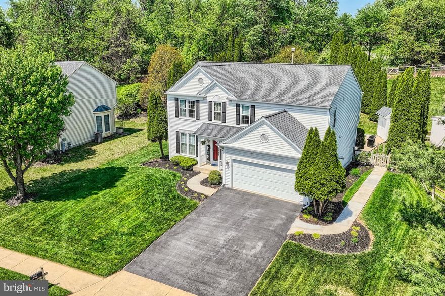Be prepared to fall in love with this stunning 4-bedroom, 3.5-bathroom home with a 2-car garage, perfectly situated on a private, tree-lined lot on a quiet street. From the moment you arrive, the manicured lawn and charming curb appeal offer a preview of the thoughtful design and care you’ll find throughout. Step into a grand two-story foyer with custom millwork and stylish designer touches that create a welcoming, luxury feel the moment you walk in. The kitchen is clean, modern, and inviting, with sleek lighting and a smart layout that flows seamlessly into the spacious family room—perfect for both everyday living and effortless entertaining.  But the true showstopper? The backyard. A recently installed Trex deck leads to a private in-ground pool with crystal-clear water, surrounded by lush landscaping and mature trees. This rare lot offers peace, privacy, and a picture-perfect setting for summer days and starry nights. It’s more than a yard— this backyard is a true oasis that feels like a resort getaway—no passport required. Upstairs, you’ll find four generously sized bedrooms, including a serene primary suite with a walk-in closet and a renovated spa-like en-suite bathroom. The thoughtfully updated secondary bathroom offers plenty of space and updated finishes, providing comfort and function for the whole household. A convenient upstairs laundry room adds to the home's everyday ease. The layout is truly a dream come true! The finished basement adds even more flexibility with a large rec room and a bonus den—perfect as an office, gym, or playroom. Meticulously maintained with recent updates including new roof (2017), new HVAC (2017),  and  new windows throughout (2018). This home is located on a quiet street just minutes from schools and shopping, and  combines comfort, space, and an unbeatable location.  This is more than a home—it’s a lifestyle. Come see it for yourself!