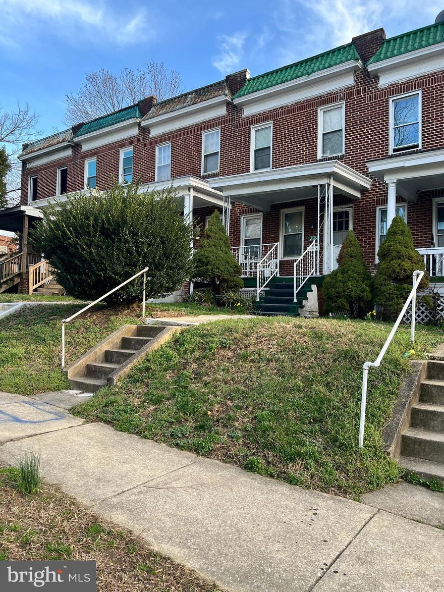 GREAT INVESTMENT OPPORTUNITY in the Rosemont community in West Baltimore.   This home boasts a spacious main level and kitchen. Clean unfinished lower level and nice backyard.  Three bedrooms with a full bathroom on the upper level. New Roof (2022) Homes in the area are renting for $1600-$1700. As-Is seller will make no repairs. Inspections are for informational purposes only.