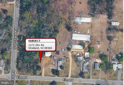 Vacant Land For Sale - 1372 Elm Road<br/> Cumberland County, VINELAND, NJ 08360