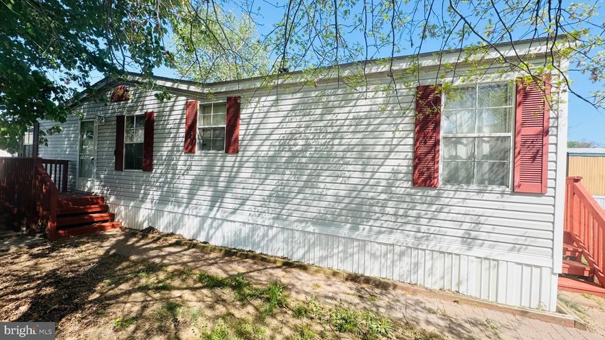 This Charming 3 Bedroom 2 Full Bath Double Wide Manufactured Home is Priced to Sell.  This open floor Concept Home boast LVP Flooring Throughout, Wood Burning Corner Fire Place in the Spacious Living Room, Dining Room with a bar/island adjoining the kitchen, Spacious Kitchen with Stainless Steel Stove and Refrigerator and dine in breakfast nook. Off the Kitchen is the Laundry room with washer and dryer. Master Bath Boast a nice size walk-in closet and in suite Master Bathroom with sunken tub and shower combination. As a resident of Patuxent Mobile Estates, you’ll enjoy fantastic community amenities including a boat ramp, tot lot, picnic area, and fishing pier access—Conveniently located with easy access to Annapolis, Washington D.C., Joint Base Andrews, Pax River NAS, nearby shopping, dining, and recreation—this affordable, move-in ready home is the perfect blend of comfort and lifestyle.

Home was professionally leveled last year. Roof is less than two years new. Furnace recently cleaned and serviced.